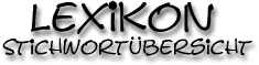 Stichwort&uuml;bersicht