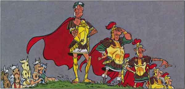 Themenbereich - Asterix Archiv - Lexikon - Julius Cäsar - Einleitung