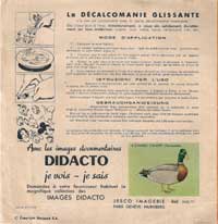 Calcolux Abziehbilder R&uuml;ckseite