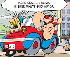 Entenhausen a la Asterix - Quelle: www.comedix.de