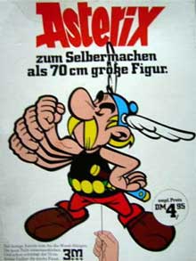 Verpackung Asterix Hampelmann
