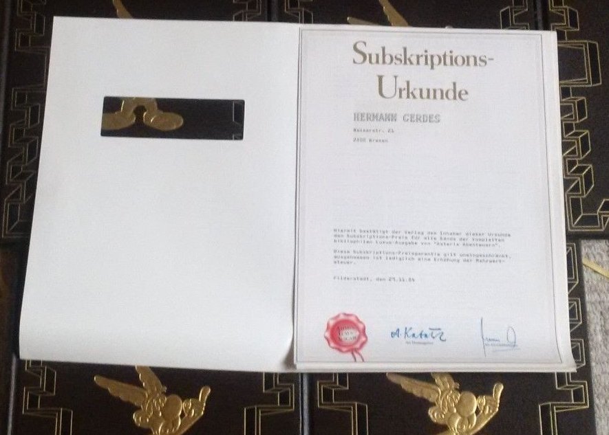 mit original Subskiptions Urkunde  1984  xx.jpg