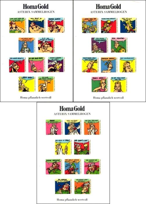 Homa Gold Asterix-Sammelbögen von 1992 (beklebt).jpg