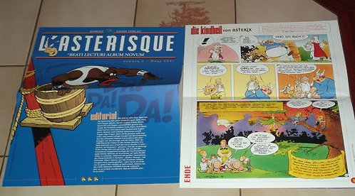 ASTERIX -ZEITUNG Nr.4 L`ASTERISQUE vom Ehapa Verlag März 2001.jpg