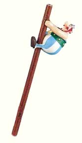 Plastoy Bleistift mit Obelix
