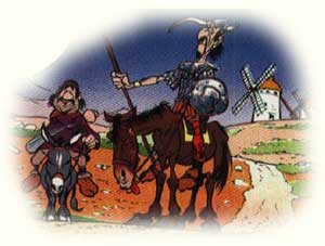 Don Quichotte Und Sancho Pansa Asterix Archiv Lexikon