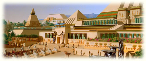 Kleopatras Palast für Cäsar