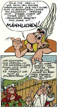 Arm von Asterix