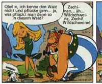 Obelix' Hinterteil