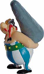 Plastoy Obelix mit Hinkelstein