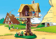 Playmobil Troubadix mit Baumhaus