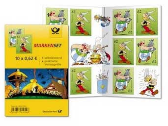 Briefmarken Asterix Archiv Bibliothek Sammler