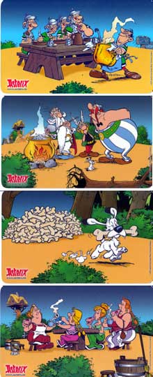 Asterix Frühstücksbrettchen
