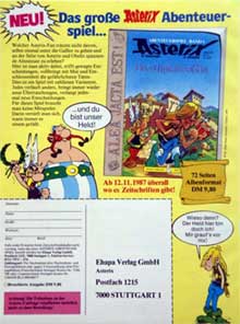 Beilagen der Asterix-Hefte