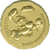 Nutella Münzenvorderseite