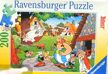 Puzzles - ASTERIX. PUZZLE DE 200 PIÈCES. ASTERIX ET LES PIRATES. EDITION  ALLEMANDE. 1988 LES ED. ALBERT RENE / GOSCINNY - UDERZO.