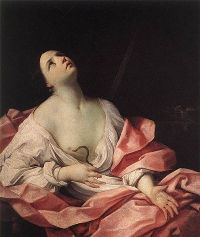 Kleopatra mit Schlange - Guido Reni (1630).jpg