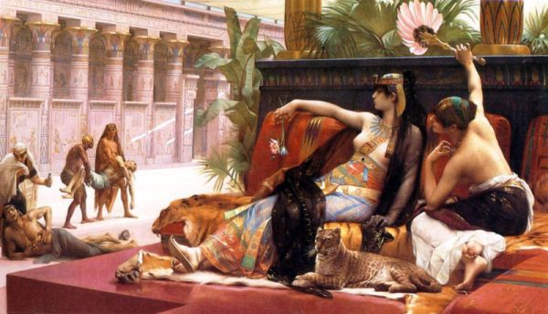 Kleopatra testet das Gift an den zum Tode Verurteilten - Alexandre Cabanel (1887).jpg