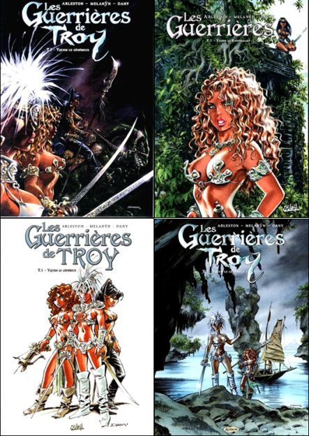 Div. Sonderausgaben von ''Les Guerrières de Troy'' Bd. 1.jpg