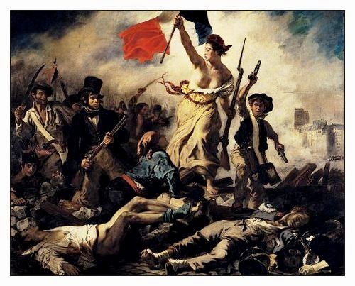 Eugène DELACROIX -''La liberté guidant le peuple'' (1831).jpg