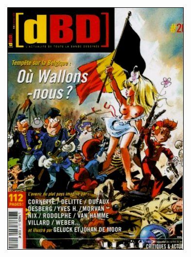 [dBD] #20 - DANY d’après Eugène DELACROIX en couverture de la revue mensuelle (02- 2008).jpg