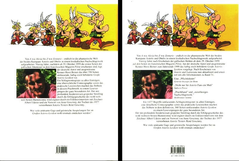 ''Das Grosse Asterix Lexikon'' - Backcovers der NA 1999 & der Erweit. Ausg. 2001.jpg