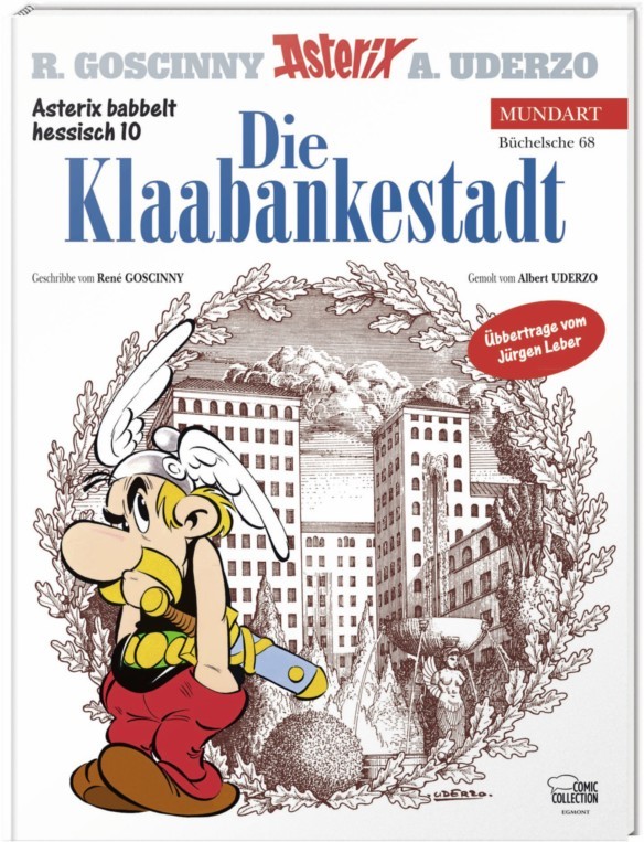 Asterix Mundart Band 68 Die Klaabankestadt Vorläufiges Cover.jpg